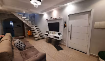 SOBRADO 140m 3 DORM. 1 SUÍTE, 2 SALAS E EDÍCULA NO JARDIM VILA FORMOSA