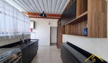 Cobertura com 2 dormitórios à venda, 80 m² por R$ 379.900,00 - Vila Scarpelli - Santo André/SP