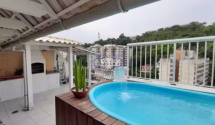 Cobertura com 3 quartos à venda na Rua Doutor Mário Viana, Santa Rosa, Niterói, 228 m2 por R$ 790.000