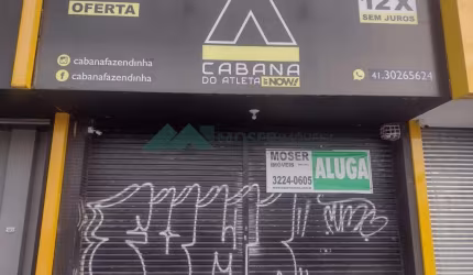 Loja para alugar, 130.00 m2 por R$ 8600.00 - Fazendinha - Curitiba/PR