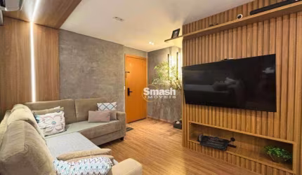 Lindo Apartamento com 2 dormitórios à venda, 74 m² - Monte Castelo - Campo Grande/MS