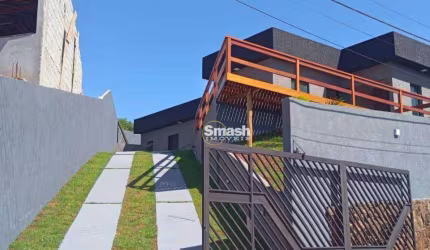 Linda Casa com 3 dormitórios à venda, 120 m²  - Jardim Estância Brasil - Atibaia/SP