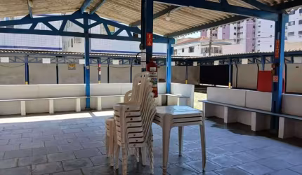 Apartamento com 1 quarto, Guilhermina, Praia Grande - R$ 240 mil, Cod: 9368