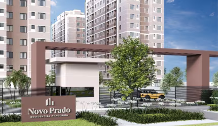 Apartamentos de 2 ou 3 quartos com suíte em construção à venda em curitiba – condomínio residencial novo prado araucária