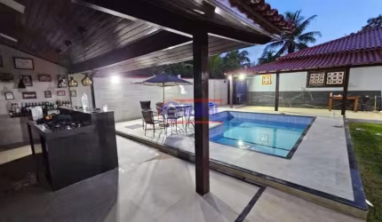 Casa com 3 quartos à venda na Rua Trinta e Três, Jardim Atlântico Oeste (Itaipuaçu), Maricá, 280 m2 por R$ 734.000