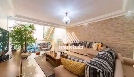 Sobrado com 4 dormitórios à venda, 233 m² por R$ 1.590.000,00 - Vila Eldízia - Santo André/SP