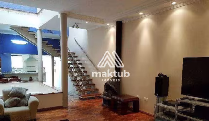 Sobrado com 3 dormitórios à venda, 262 m² por R$ 1.020.000,00 - Centro - Santo André/SP