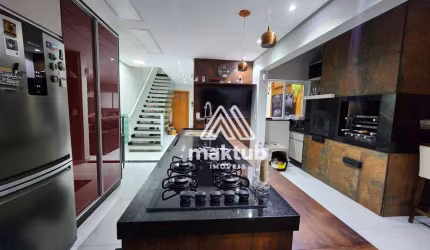 Sobrado com 3 dormitórios à venda, 149 m² por R$ 1.200.000,00 - Campestre - Santo André/SP