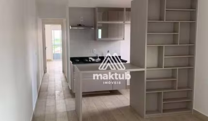Apartamento com 2 dormitórios para alugar, 53 m² por R$ 3.219/mês - Jardim - Santo André/SP