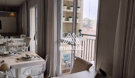 Apartamento com 2 dormitórios à venda, 60 m² por R$ 419.900,00 - Campestre - Santo André/SP