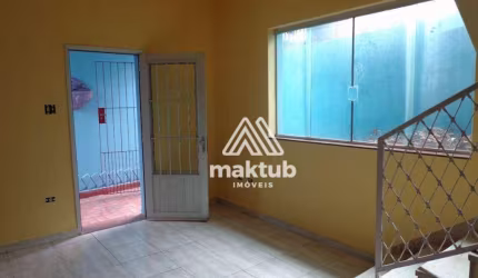 Sobrado com 2 dormitórios à venda, 178 m² por R$ 550.000,00 - Campestre - Santo André/SP