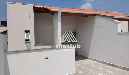 Cobertura com 2 dormitórios à venda, 86 m² por R$ 385.000,00 - Vila Scarpelli - Santo André/SP
