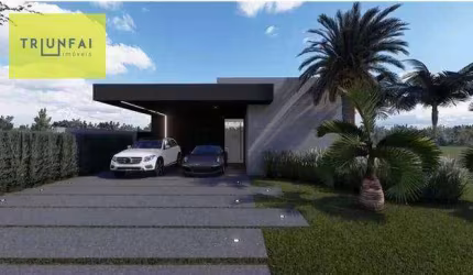 Casa de esquina com 3 dormitórios à venda, 320 m² por R$ 3.085.000 - Alphaville Nova Esplanada III - Votorantim/SP