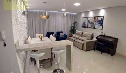 Apartamento com 3 dormitórios à venda, 100 m² por R$ 424.000,00 - Vila Trujillo - Sorocaba/SP