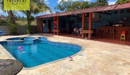 Chácara com 4 dormitórios à venda, 1100 m² por R$ 700.000,00 - Éden - Sorocaba/SP
