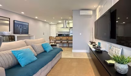 Edifício San Sebastian! Lindo Apartamento Pé na Areia à Venda na Riviera de São Lourenço | Localizado Privilegiada!