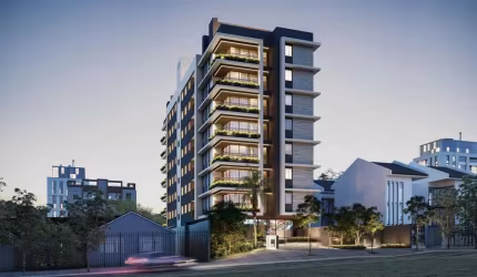 Apartamento à venda em Curitiba-PR, no bairro Portão, com 2 quartos, sala, banheiro, vaga de garagem e 66,02 m² de área.