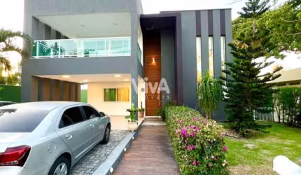 Casa em condomínio com 4 suítes no Eusébio - Mobiliado