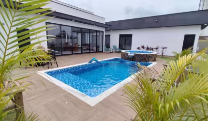 Casa Térrea C/ 3 Suítes, Espaço Gourmet, Terreno de 1.000 M², Cond. Terra Caxambu ( Aceita Permuta)