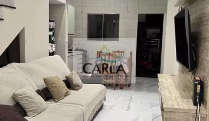 Sobrado com 2 quartos, Jardim Esplanada do Castelo (Vicente de Carvalho), Guarujá - R$ 320 mil, Cod: 1153