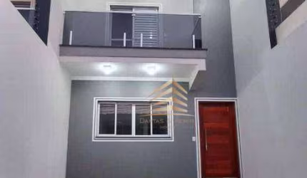 Sobrado com 3 dormitórios sendo 1 suíte, churrasqueira, 2 vagas à venda, 100 m² por R$ 750.000 - Jardim Cumbica - Guarulhos/SP