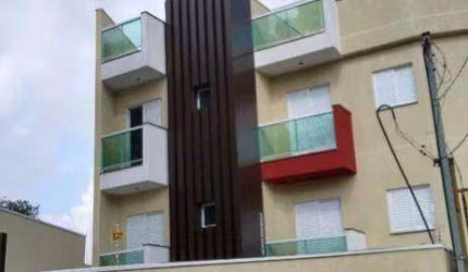 Cobertura com 2 dormitórios para alugar, 46 m² por R$ 3.280,00/mês - Vila Dora - Santo André/SP