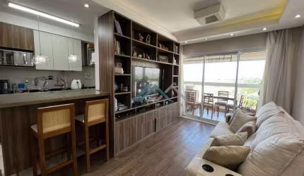 Lindo Apartamento Semimobiliado com 2 suítes para alugar, 80 m² por R$ 7.685/mês - Resort Bethaville - Barueri/SP
