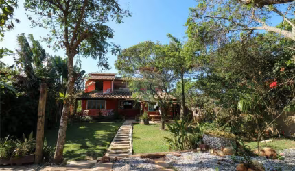 Casa à venda estilo chácara com 5 dormitórios e 116 m² no Alto da Rasa/Búzios