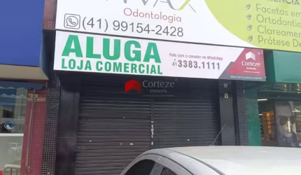 Loja com 90m² , para aluguel, no bairro Centro em São José dos Pinhais