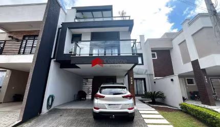 Sobrado em condomínio com 190m² 4 quartos, à venda, no bairro Costeira em São José dos Pinhais