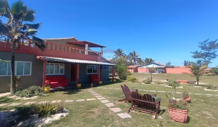 Casa da praia, pé na areia, 3 quartos em Ponta Negra
