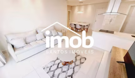 LOCAÇÃO - APARTAMENTO 1 DORMITÓRIO MOBILIADO - EDIFÍCIO PRAIAMAR RESIDENCE - APARECIDA - SANTOS