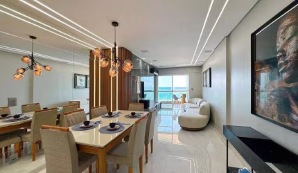 Cobertura Duplex com 3 Quartos Vista Mar Lazer Completo