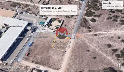 Terreno próximo à AV. DR ALDY MENTOR com quase 1000m² | Dunas, Fortaleza-CE
