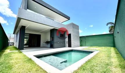 MANSÃO no Alphaville Ceará Terras 01 com 04 SUÍTES | Cidade Alpha, Eusébio-CE
