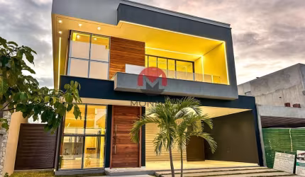 Casa Alto Padrão Alpha ville terras 3 com 330 de area 5 suites em Eusebio Ceará
