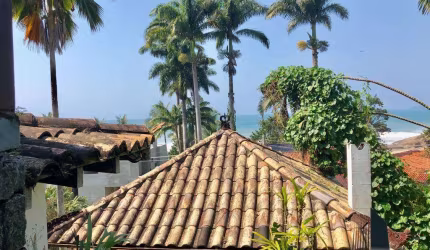 Belíssima CASA DE PRAIA COM VISTA MAR PERMANENTE