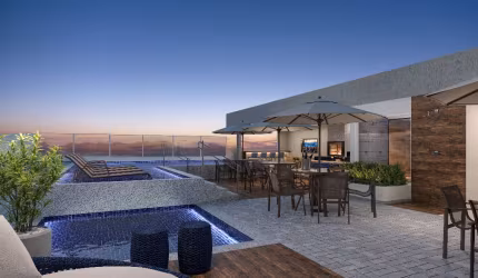 Apartamento de 2 quartos com suite e varanda. Podendo ter 2 varandas e 2 vagas de garagem cobertas.  no melhor ponto do Caiçara, próximo ao Shopping DelRey.