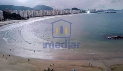 Apartamento com 3 quartos para alugar na Avenida General Monteiro de Barros, Vila Luis Antônio, Guarujá, 125 m2 por R$ 8.500