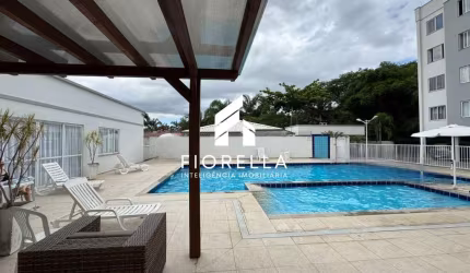 Apartamento à venda com 02 dormitórios, 01 vaga, no Bairro Barra do Aririú/Palhoça-SC.