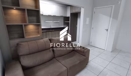 Apartamento 02 dormitórios semi mobiliado vista mar no bairro Potecas - São José/SC