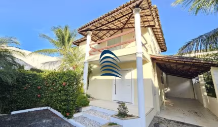 CASA | Condomínio Portão do Sol | 150m² | 3/4 sendo 1 suíte | Lavabo | Varanda | Dependência completa | Buraquinho  Lauro de Freitas