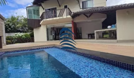 Excelente casa de esquina, arborizada no condomínio Busca Ville (Busca Vida)