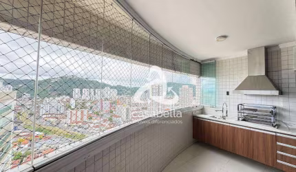 Apartamento com 3 dormitórios, 126 m² - venda por R$ 1.390.000,00 ou aluguel por R$ 6.970,00/mês - Pompéia - Santos/SP