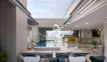 Cobertura com 3 dormitórios à venda, 446 m² por R$ 7.900.000,00 - Embaré - Santos/SP