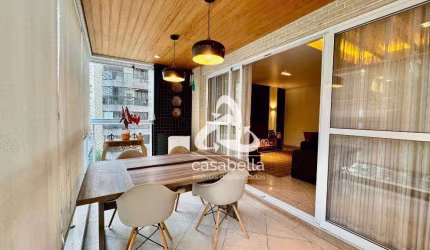 Apartamento Garden com 4 dormitórios à venda, 244 m²  - Gonzaga - Santos/SP