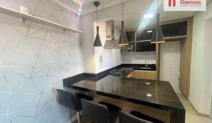 Apartamento com 2 dormitórios para alugar, 61 m² por R$ 3.174,00/mês - Vila Barros - Guarulhos/SP