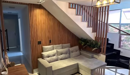 Cobertura Duplex Mobiliada no Club Cheverny