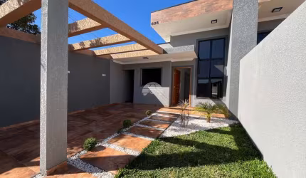 Casa com 3 quartos à venda na Travessa Rio Guaporé, 605, Iguaçu, Fazenda Rio Grande, 90 m2 por R$ 580.000