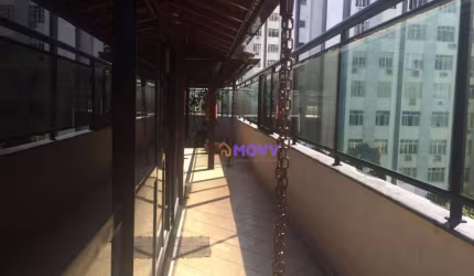 Cobertura com 3 dormitórios à venda, 200 m² por R$ 940.000,00 - Icaraí - Niterói/RJ